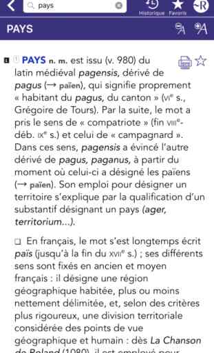 Dictionnaire Historique de la langue française 4
