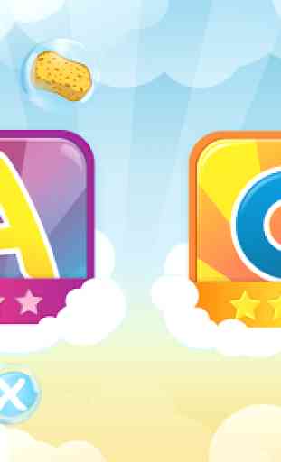 Write letters: Tracing ABC 3