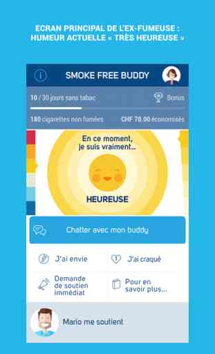 SmokeFree Buddy - Arrêter de fumer en étant soutenu par un proche - Aider un ami à renoncer au tabac 1