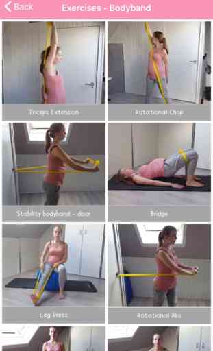 Exercices pour femme enceinte 2