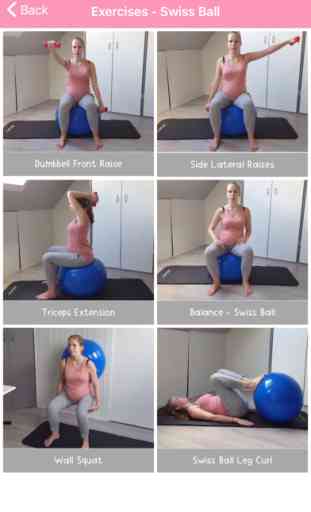 Exercices pour femme enceinte 3