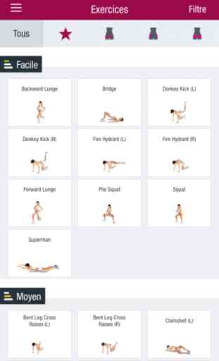Runtastic Butt Trainer : Muscler fessiers, cuisses 4