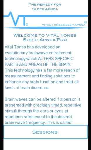 Vital Tones Syndrome d'apnées du Sommeil 4