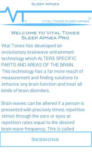 Vital Tones Syndrome d'apnées du Sommeil Pro 1