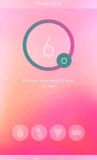 Woman App Pro - calendrier du cycle féminin 1