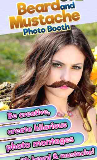 Barbe et moustache éditeur de photos - Appliquer des autocollants et devenir un coiffeur virtuel 1