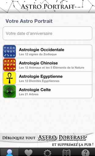 Astro Portrait - Votre profil Astrologique, Compatibilité entre signes et Horoscope 1