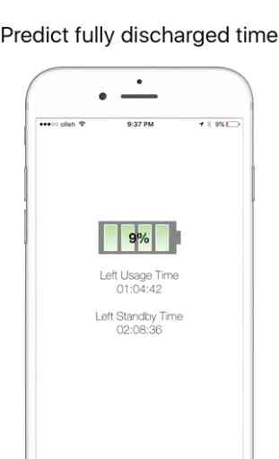 Battery Time - Left Standby or Usage Time 1