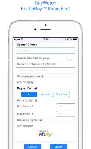 BayWatch - Auction Alerts & Deal Finder for eBay 1