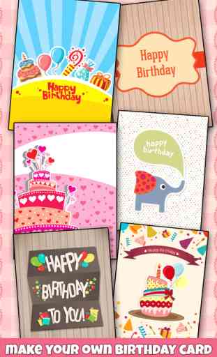 Carte d'anniversaire Maker - cartes d'anniversaire gratuites 2