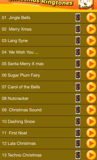 Sonnerie de Noel pour iPhone avec belles chansons 2