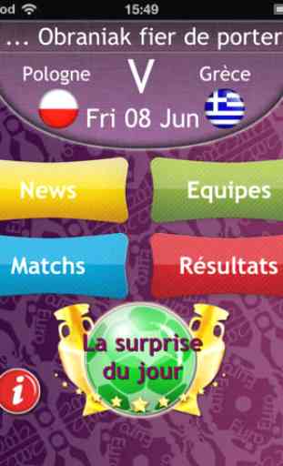 EURO 2012 :  le guide gratuit des matchs et de tous les résultats ! 2