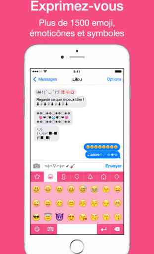EmojiKey - Émoticônes et clavier d'Emoji plus des thèmes 1
