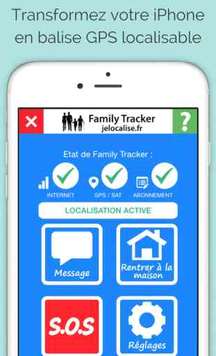 Family Tracker par jelocalise localisateur iphone 1