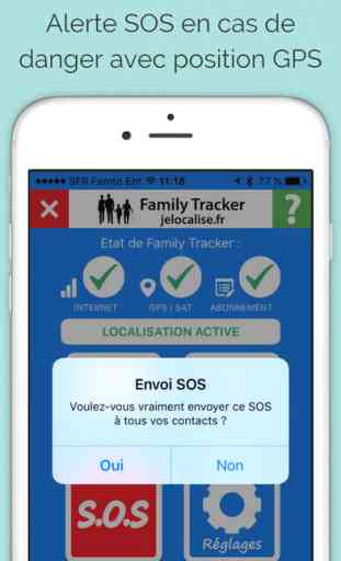 Family Tracker par jelocalise localisateur iphone 4