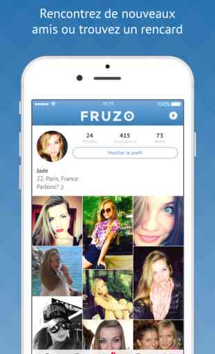 Fruzo – Chat vidéo gratuit & Réseau social de rencontres 1
