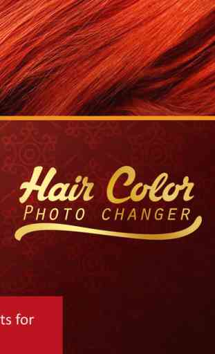 Couleur De Cheveux Photo Changeur – Beauté Stand De L'image Avec Des Effets Pour Une Instantanée Relooking 2