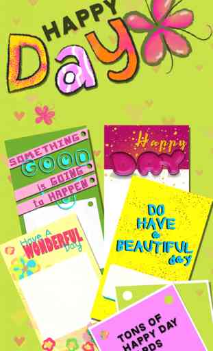 De Voeux Fabricant – Créer 'Bonne Journée' Cartes Postales Et Invitations 1