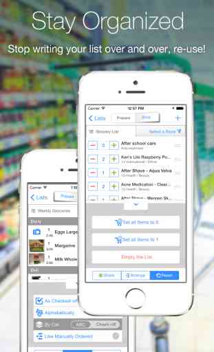 Grocery Gadget Shopping List Free 2