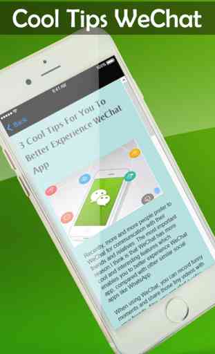 Guide pour WeChat Appel message App 2