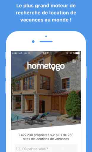 HomeToGo: Locations de vacances, maisons et gites 1