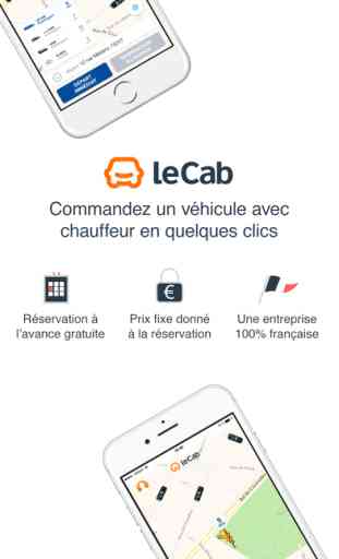 LeCab : VTC, chauffeur privé partout en France 1