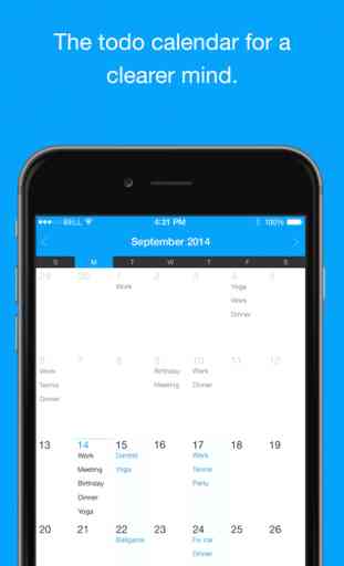 QuickNote Calendar – Gestionnaire de listes de choses à faire et de taches pour vous aider avec le shopping, la listes des courses, les rendez-vous et bien plus encore (widget +Today) 1