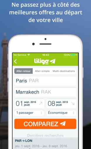 Liligo: Comparateur de vols, voitures et hôtels 2