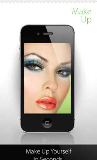 Maquillage app - Lèvres étonnantes, Faire les yeux 3