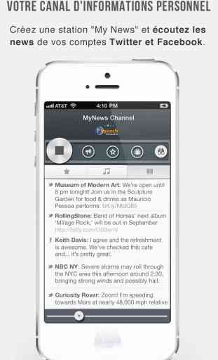 OneTuner Pro Radio Player for iPhone, iPad, iPod Touch - tunein to 65 genres! 4