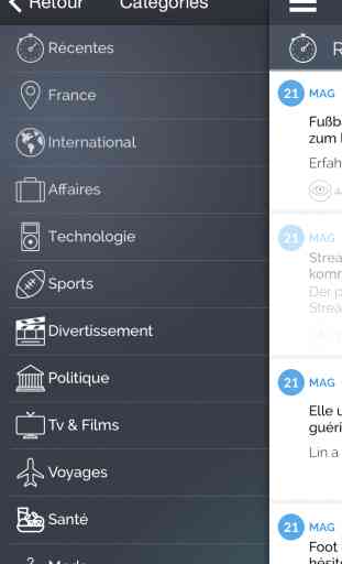 Newscron - vos journaux avec une seule App 4