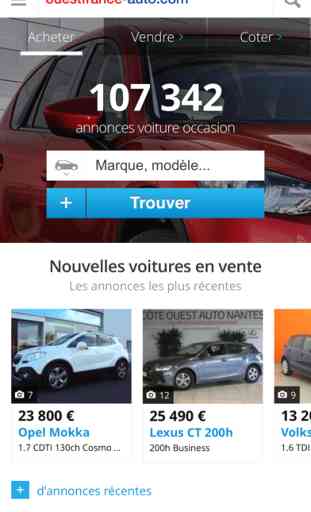 Ouest France Auto | Annonces voiture occasion & cote gratuite 1