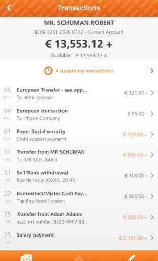 ING Smart Banking pour smartphone 4
