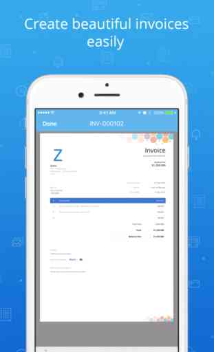 Invoicing and Time Tracking app - Zoho Invoice 2