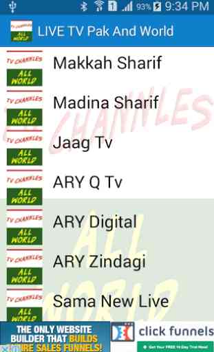 LIVE TV Pak And World Channels 1