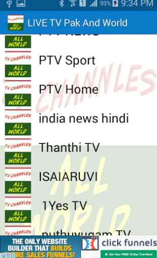 LIVE TV Pak And World Channels 2