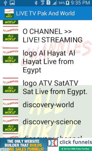 LIVE TV Pak And World Channels 3
