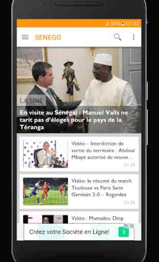 Senego : Actualité au Sénégal 1