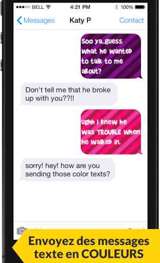 Messages texte en couleurs - Color Text Messages with Emoji 2 1