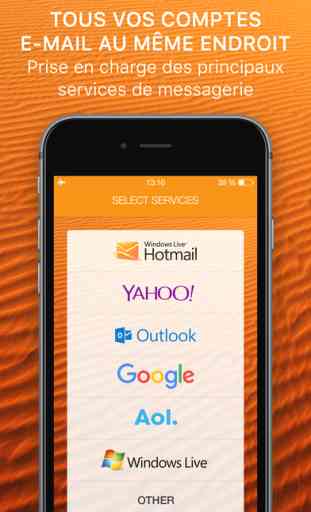 Premium app de messagerie pour Hotmail and Outlook 2