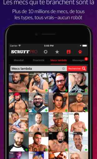 SCRUFF : Appli gay de rencontres et réseau social 1
