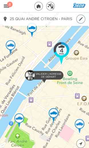 Taxis Bleus : commandez gratuitement un taxi bleu 2