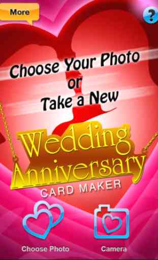 Anniversaire de mariage Card Maker - Envoyer un message d'anniversaire de mariage heureux romantique et salutation à votre mari, femme ou entre amis 3