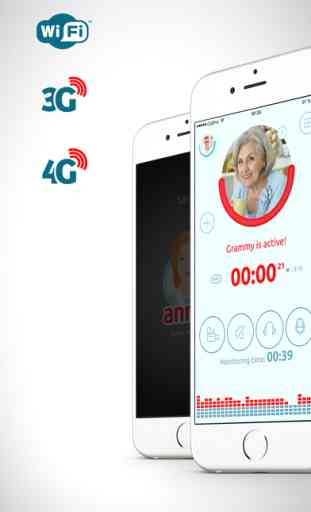 Moniteur Des Seniors: Surveillance des grand-mères et des grands-pères par téléphone portable (WiFi, 3G, LTE) 3