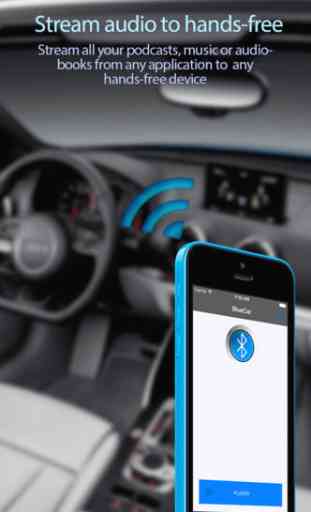 Blue2Car - Flux Audio Bluetooth pour votre voiture ou dispositif mains libres 1