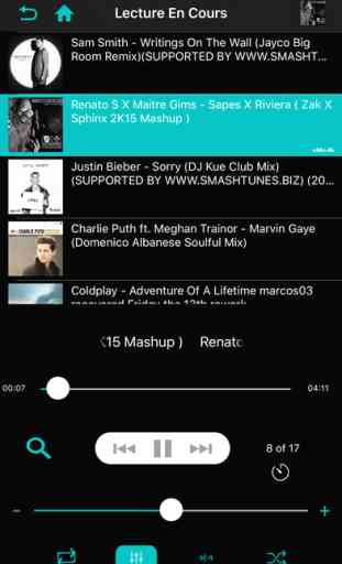 Musique libre - Illimité MP3 de la musique en streaming Player et Playlist Manager 1