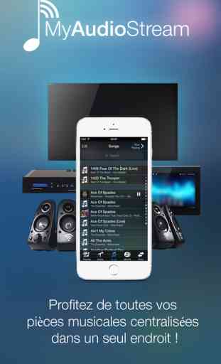 MyAudioStream Lite UPnP lecteur audio et streamer 1