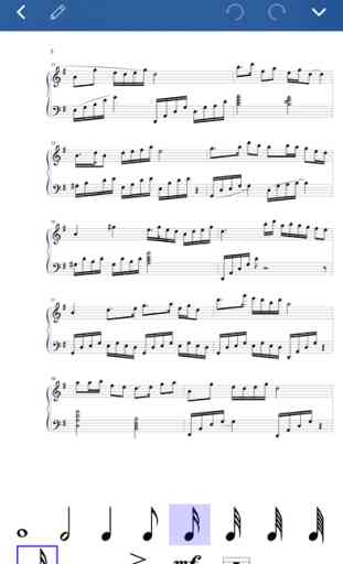 Notation Pad - partition compositeur & composition 2