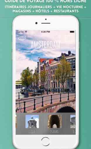 Amsterdam Guide de Voyage avec Cartes Offline 1