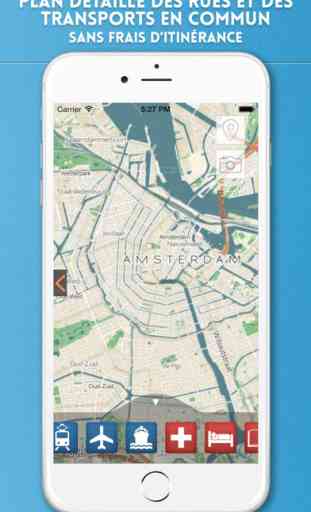 Amsterdam Guide de Voyage avec Cartes Offline 4